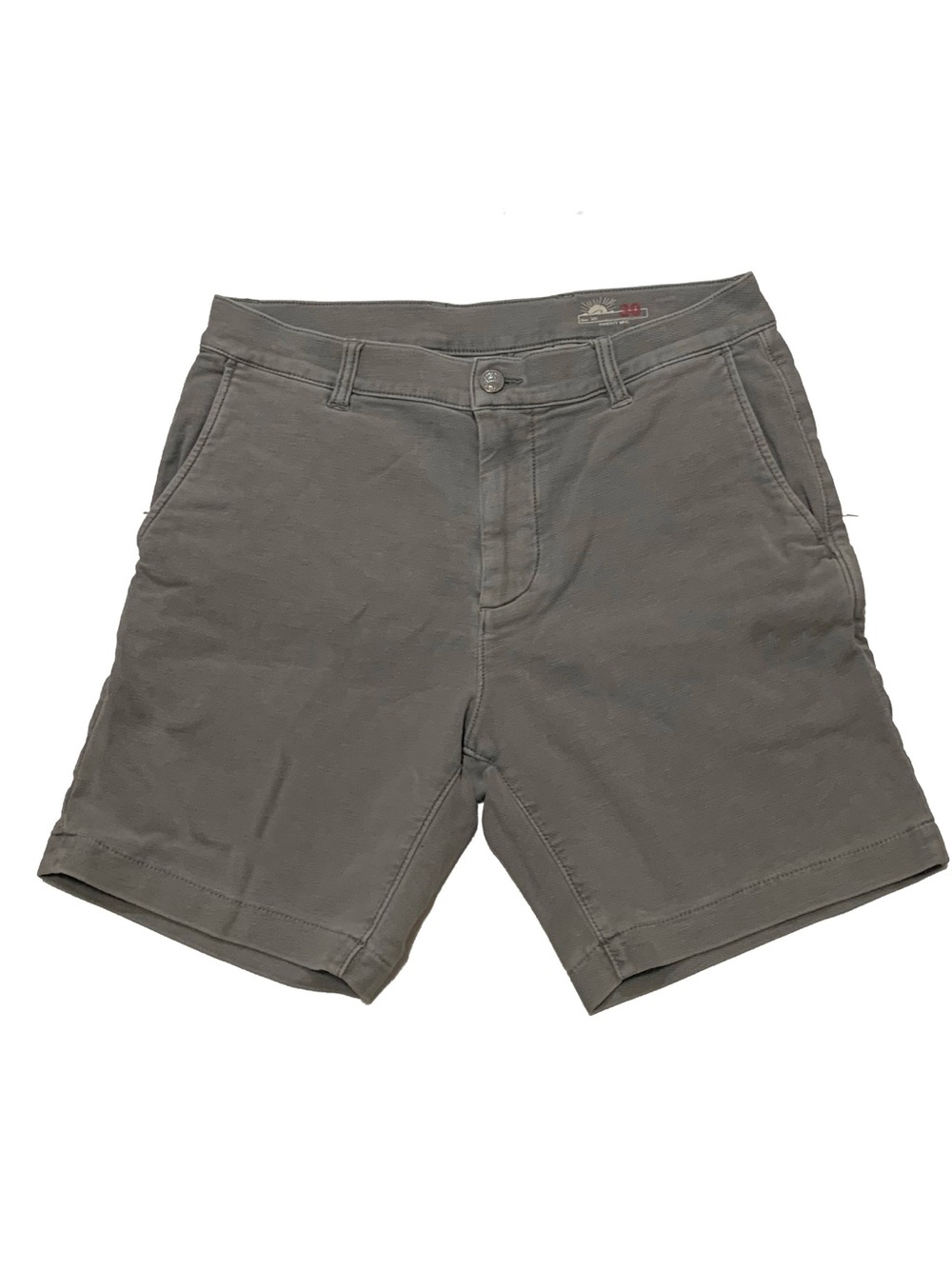 Faherty Men's Gray Flat-Front Stretch Shorts